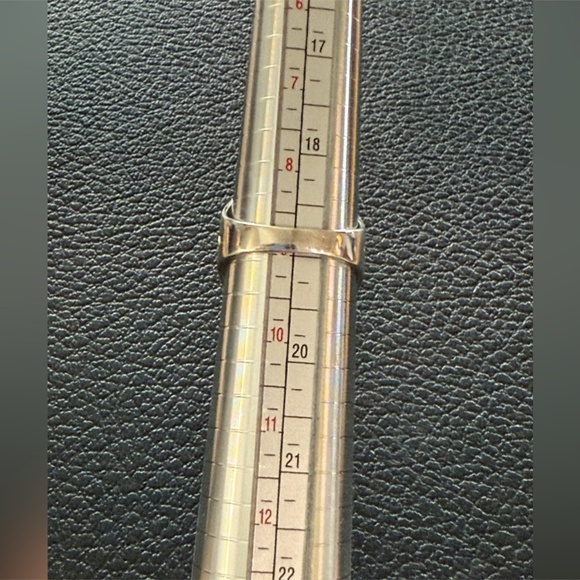 Vintage Sajen Sterling Silver Labradorite Ring – Oval Statement Stone Size 9 - Picture 6 of 7